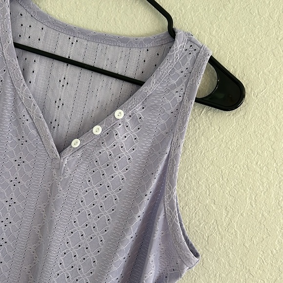 Airy lilac tank - NWOT - Picture 3 of 6